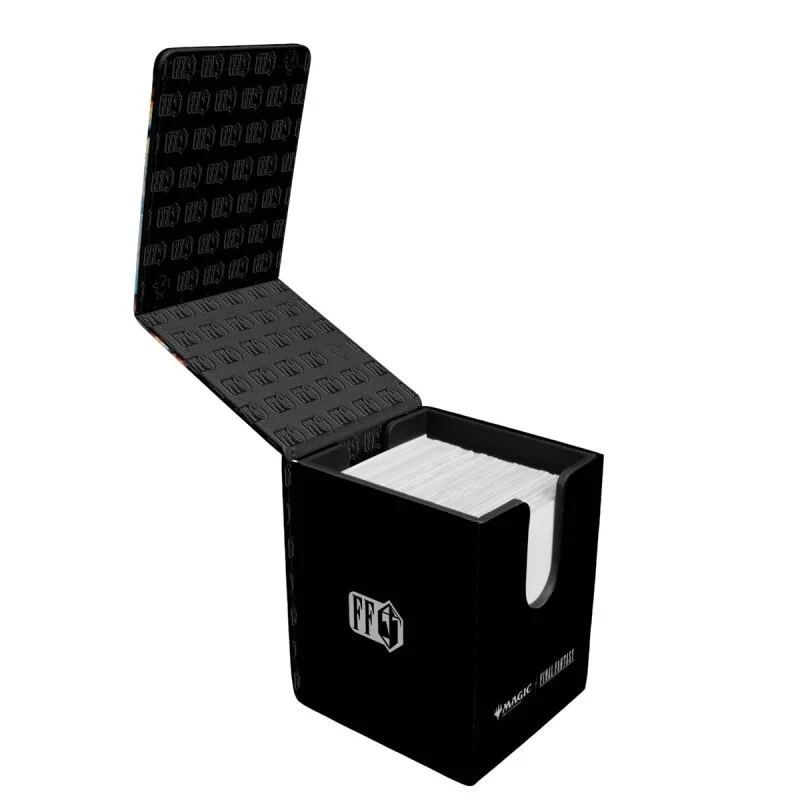 Ultra Pro - Final Fantasy Premium Alcove Flip Deck Box (100 double-sleeved cards) 76 × 100 × 83 mm - Y'shotola Rhul